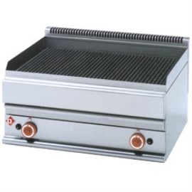 Diamond stoomgrill op gas, breed, top, Alpha 650