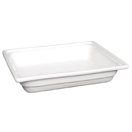 Plat en porcelaine GN 12 65mm Olympia