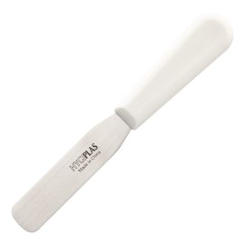 Couteau spatule droit Hygiplas blanc 100mm