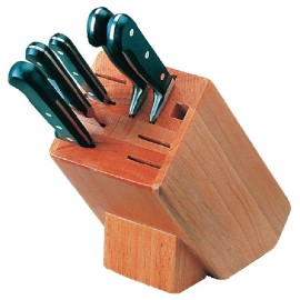 Bloc à couteaux en bois 9 pièces Vogue