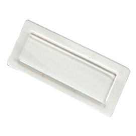 Couteau spatule à lame droite Hygiplas noir 150mm