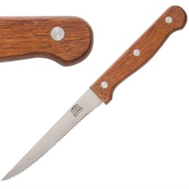 Couteau à viande Olympia manche en bois