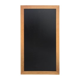 Ardoise murale longue teck Securit 560 x 1000 mm