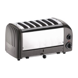 Grille-pain 6 fentes Dualit anthracite 60156 [e269]
