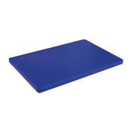 Planche à découper épaisse basse densité Hygiplas bleue