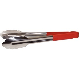 Pince de service à code couleur Vogue 290mm rouge