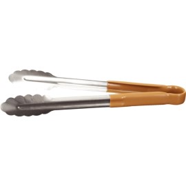 Pince de service à code couleur Vogue 290mm marron
