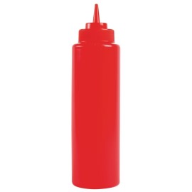 Distributeur de sauce Vogue 237ml rouge [k045]