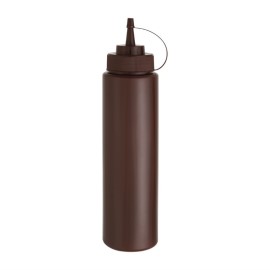Distributeur de sauce Vogue 682ml marron [e626]