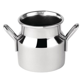 Mini bidon à lait inox Olympia petite taille [cl203]