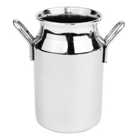 Mini bidon à lait inox Olympia taille moyenne [cl209]