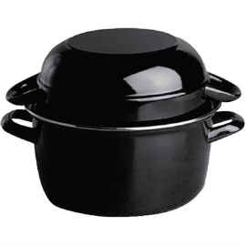 Marmite à moules émaillée Olympia 500g [cf269]