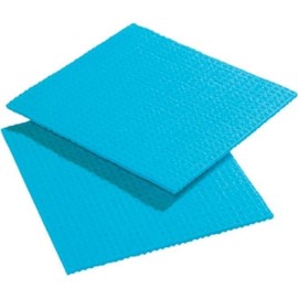 Chiffons de nettoyage Spongyl bleus [f957]