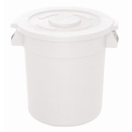Conteneur rond blanc Vogue 76L [gg793]