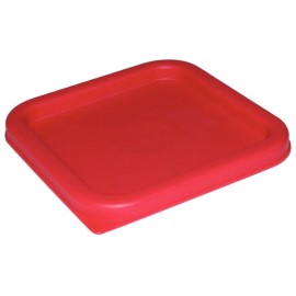 Couvercle carré rouge grand Vogue