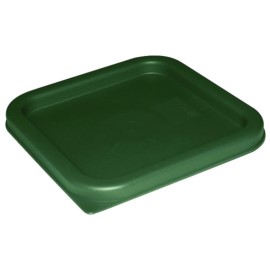 Couvercle carré vert moyen Vogue
