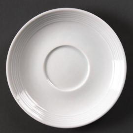 Soucoupe pour tasse à thé empilable Linear 20cl Olympia