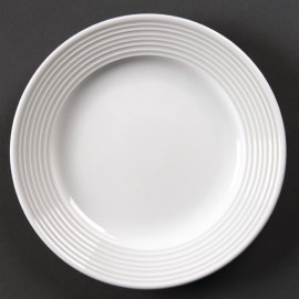 Assiettes à bord large Linear 150mm Olympia