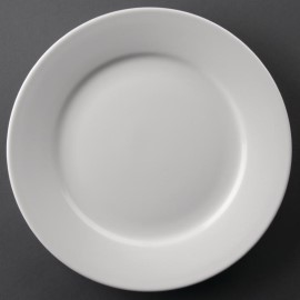 Assiettes à bord large Athena Hotelware 228mm