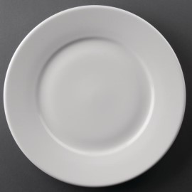 Assiettes à bord large Athena Hotelware 254mm
