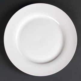 Assiettes rondes à bord large 270mm Lumina