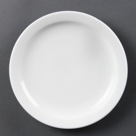 Assiettes à bord étroit blanches 200mm Olympia