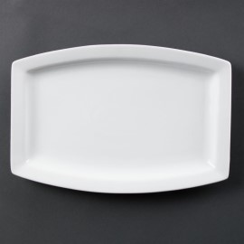 Assiette rectangulaire Olympia Whiteware 320mm