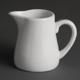 Pots à lait blancs 170ml Olympia
