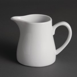 Pots à lait blancs 305ml Olympia