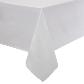 Plats ovales à oreilles blancs 320 x 177mm Olympia