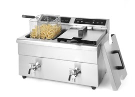 Friteuse à induction Kitchen Line 2 x 8L