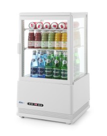 Vitrine de table, 58 litres - blanc