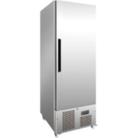 Polar slim-line koelkast, 440 liter, RVS, motor onder