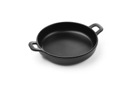 Little Chef poêle noir mélamine rond mini 189x147x37 mm