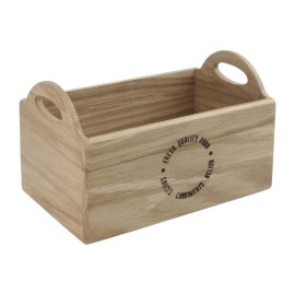 Porte-condiments en chêne avec inscription Olympia 230mm [cn517]