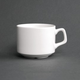 Tasses empilables Lumina Fine China 200ml [cn831]