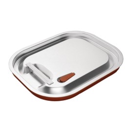 Couvercle hermétique inox et silicone Vogue GN 12 [cp269]