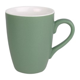 Mug pastel mat en porcelaine Olympia vert 320ml [cs044]