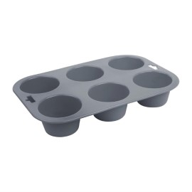 Plaque flexible en silicone 6 muffins Vogue [da520]