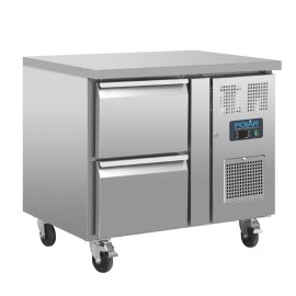 Table réfrigérée GN 11 ventilée 2 tiroirs Polar [da546]