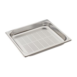 Bac inox perforé GN 23 Gastro M profondeur 40mm [da745]