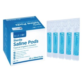 Gouttes oculaires salines stériles 20ml [dc126]