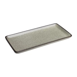 Assiettes rectangulaires Olympia Mineral 230mm [df174]