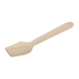 Cuillères à glace en bois Fiesta 96mm [dk399]