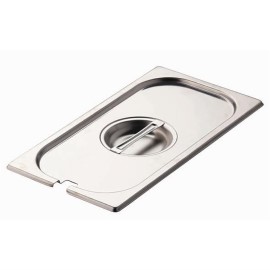Couvercle inox avec encoche GN 13 Gastro M [dr495]