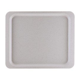 Plateau de service en polyester Roltex GN12  325x265mm gris moucheté [dr851]