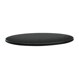 Plateau de table rond Topalit Classic Line 70cm anthracite [dr896]