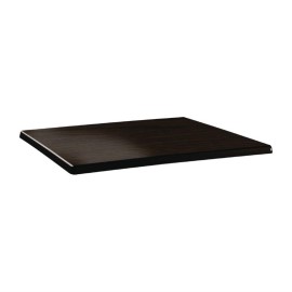 Plateau de table rectangulaire Topalit Classic Line 120x80cm wengé [dr926]