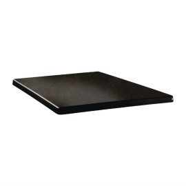 Plateau de table carré Topalit Classic Line 70x70cm cyprus metal [dr939]