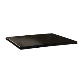Plateau de table rectangulaire Topalit Classic Line 110x70cm cyprus metal [dr941]